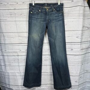 7 for all mankind DOJO Women's Jeans size 29 flare leg